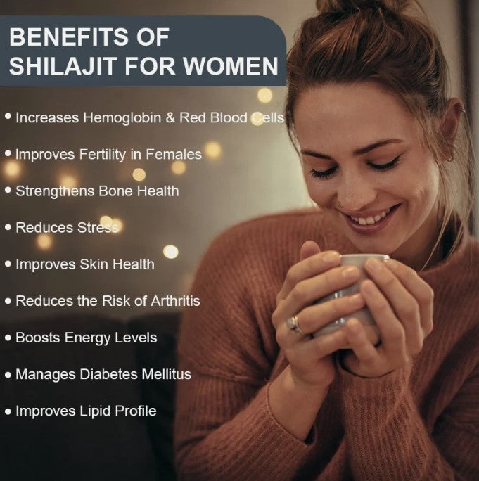 Pure Himalayan Shilajit Resin 600mg – Natural Mineral Supplement for Energy, Stamina & Daily Wellness
