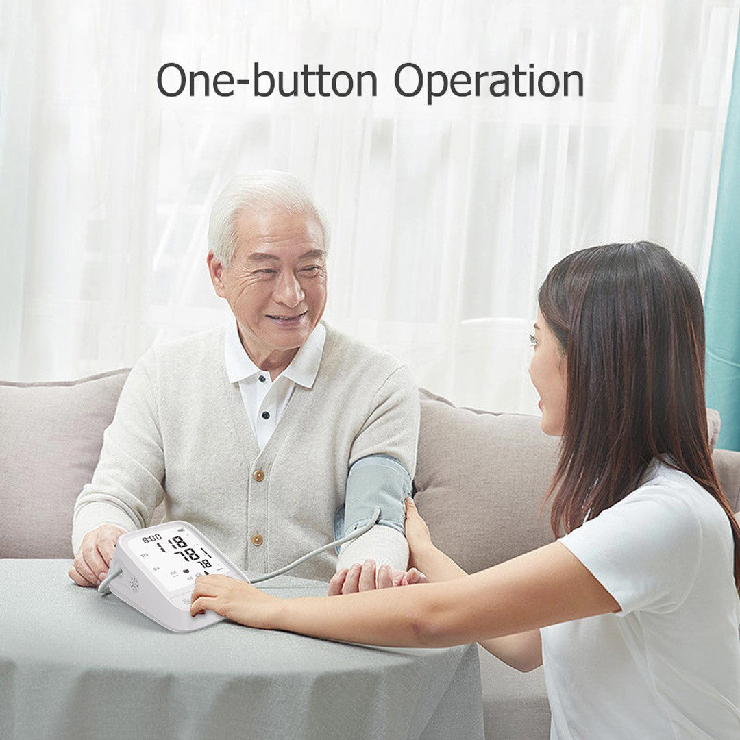 Automatic Upper Arm Blood Pressure Monitor  Smart, Compact & Easy to Use