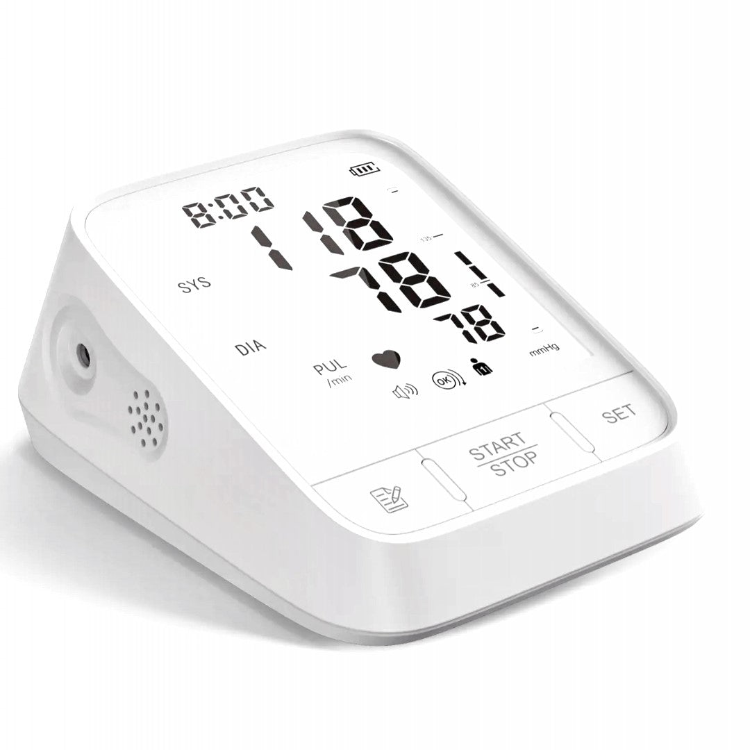 Automatic Upper Arm Blood Pressure Monitor  Smart, Compact & Easy to Use