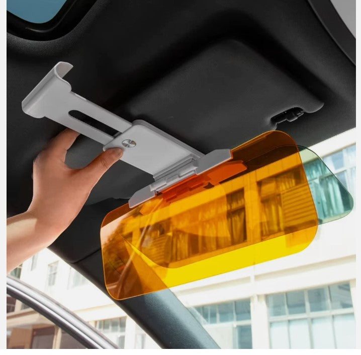 Adjustable Anti-Glare Sun Visor with UV Protection for Clear Vision