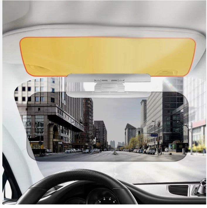 Adjustable Anti-Glare Sun Visor with UV Protection for Clear Vision