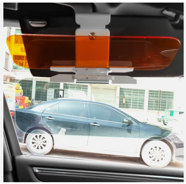 Adjustable Anti-Glare Sun Visor with UV Protection for Clear Vision