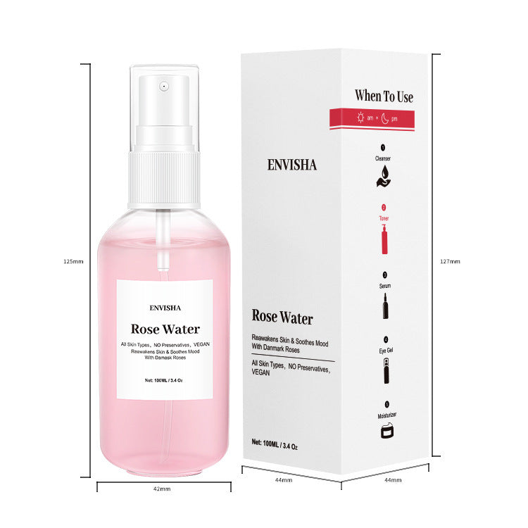 Household Women's Skin Care Products Rose Water