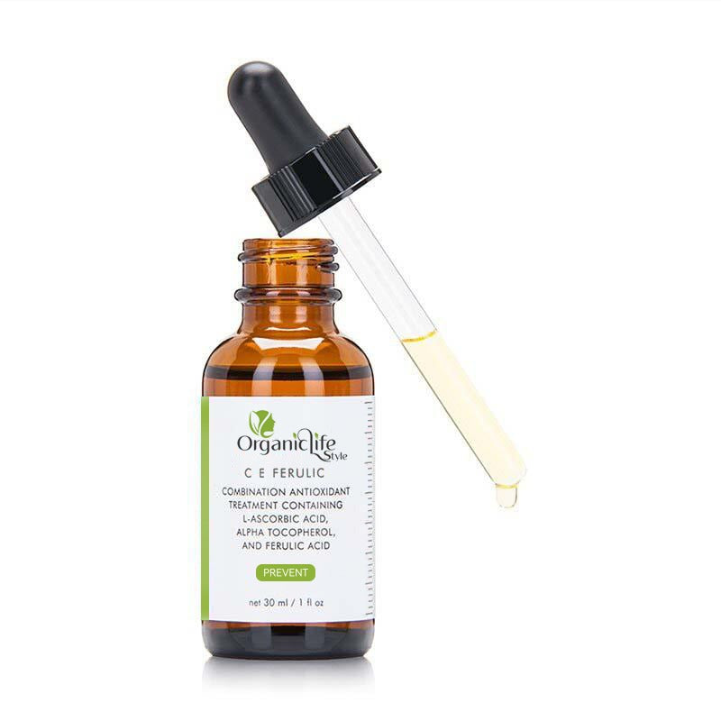 Vitamin C & E Serum with Ferulic Acid & 30ml Anti-Aging Brightening Treatment